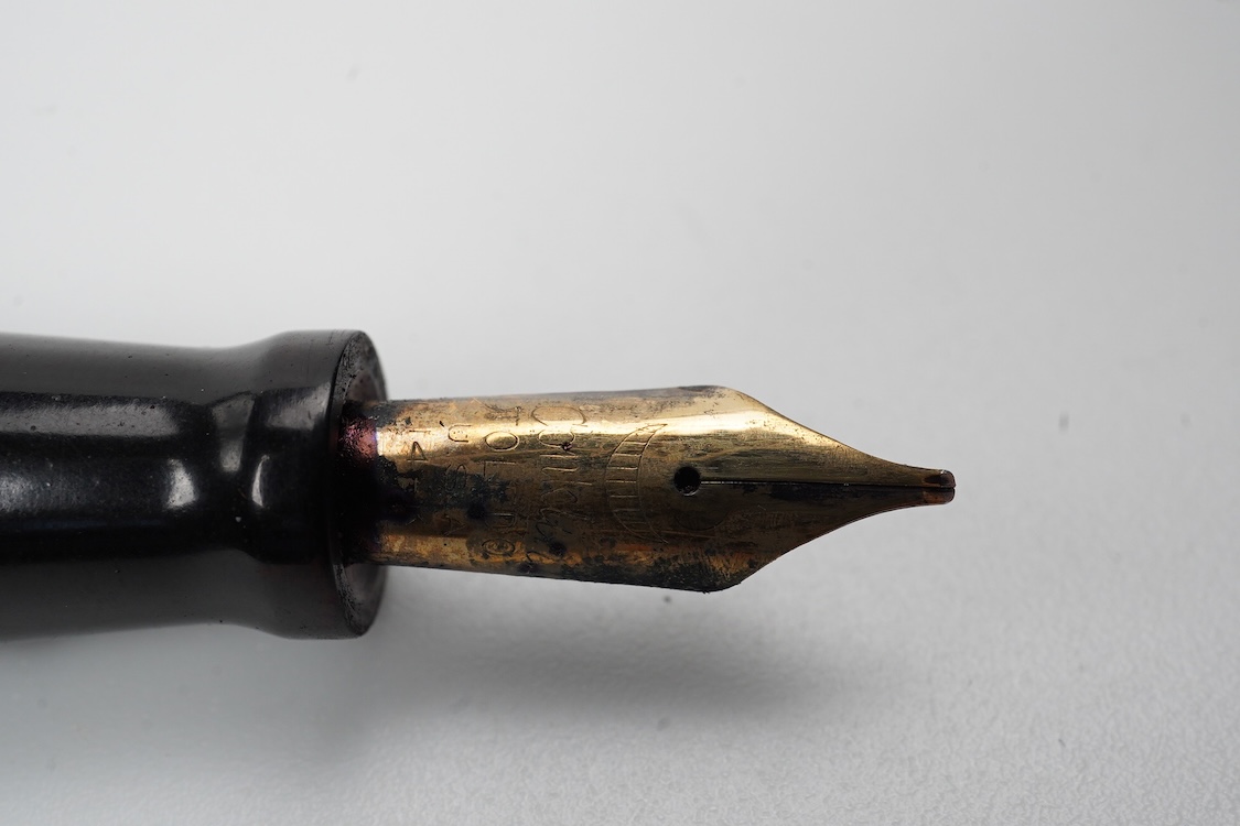 A Conklin Noziac Word Gauge fountain pen with Conklin 14ct. gold broad nib